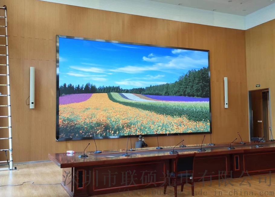 P2全彩会议室LED显示屏 1080P高清显示，提升会议协作新体验